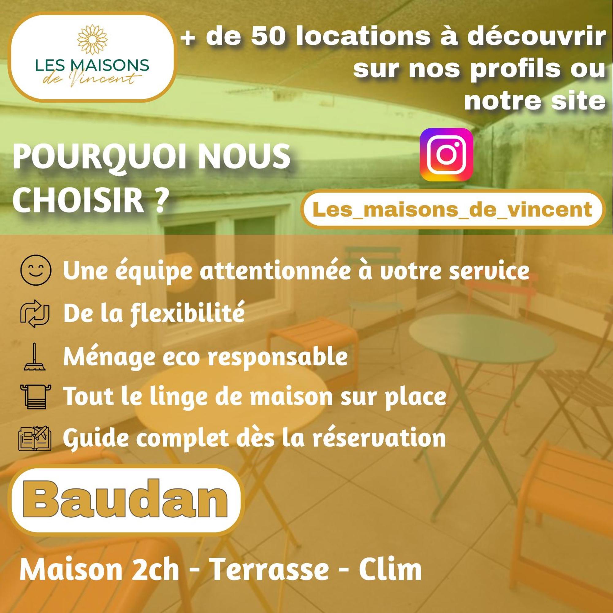 Baudan - Maison Débordante De Charme Avec Terrasse Casa vacanze